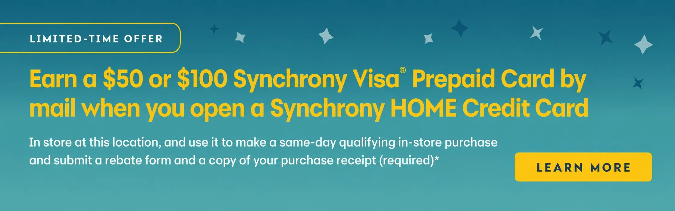 Synchrony Promotional Financing Available
